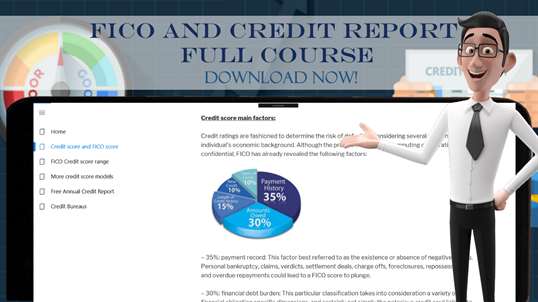 Fico Score and Free Credit Report Guide screenshot 2
