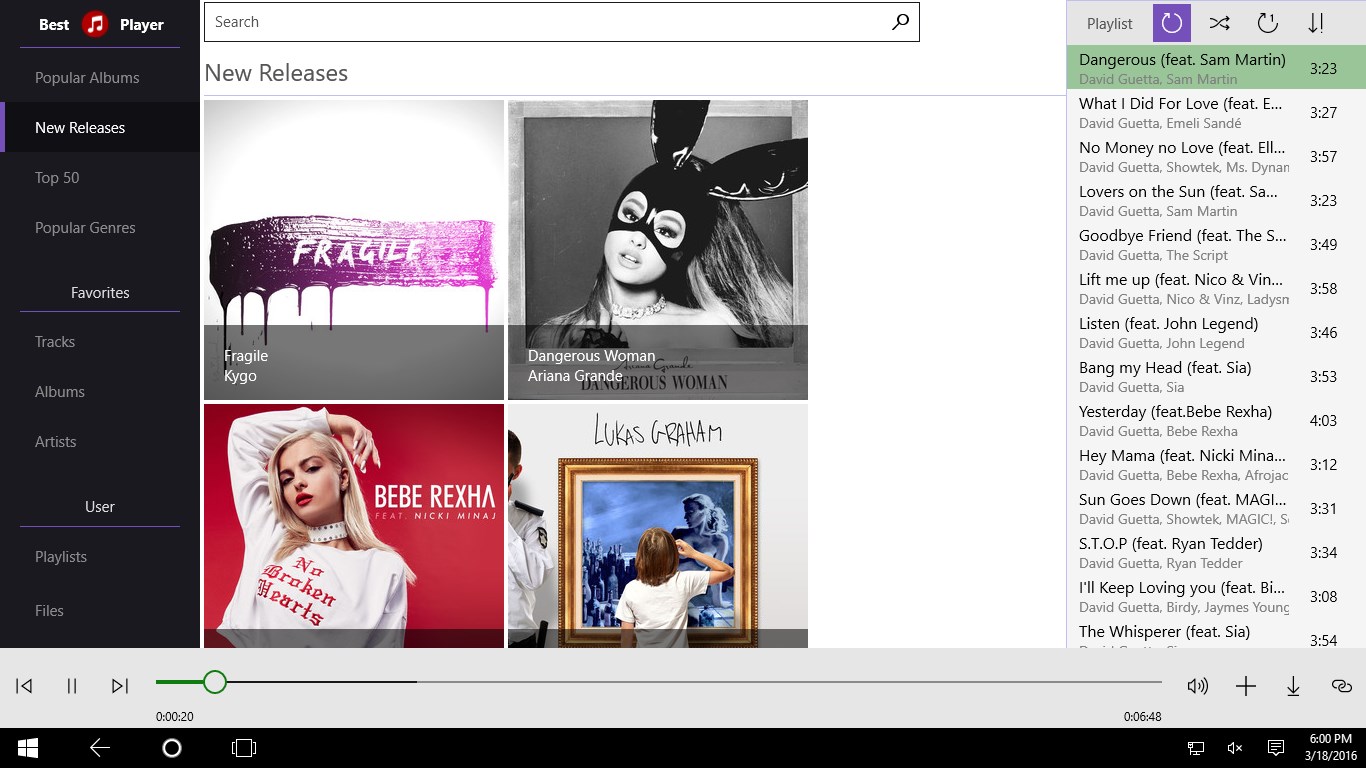Best Music Player Online for Windows 10