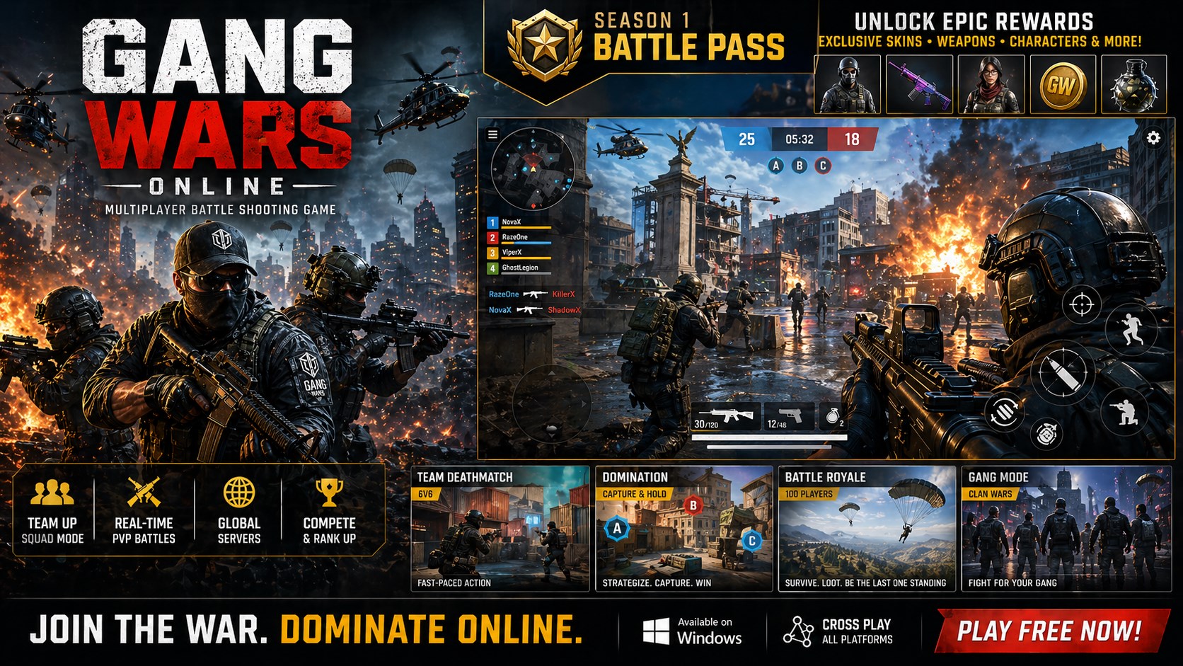 Gang Wars Online screenshot 4 of 4