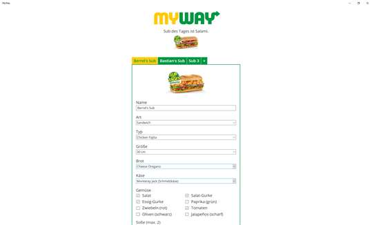 MyWay: Subway Configurator screenshot 1