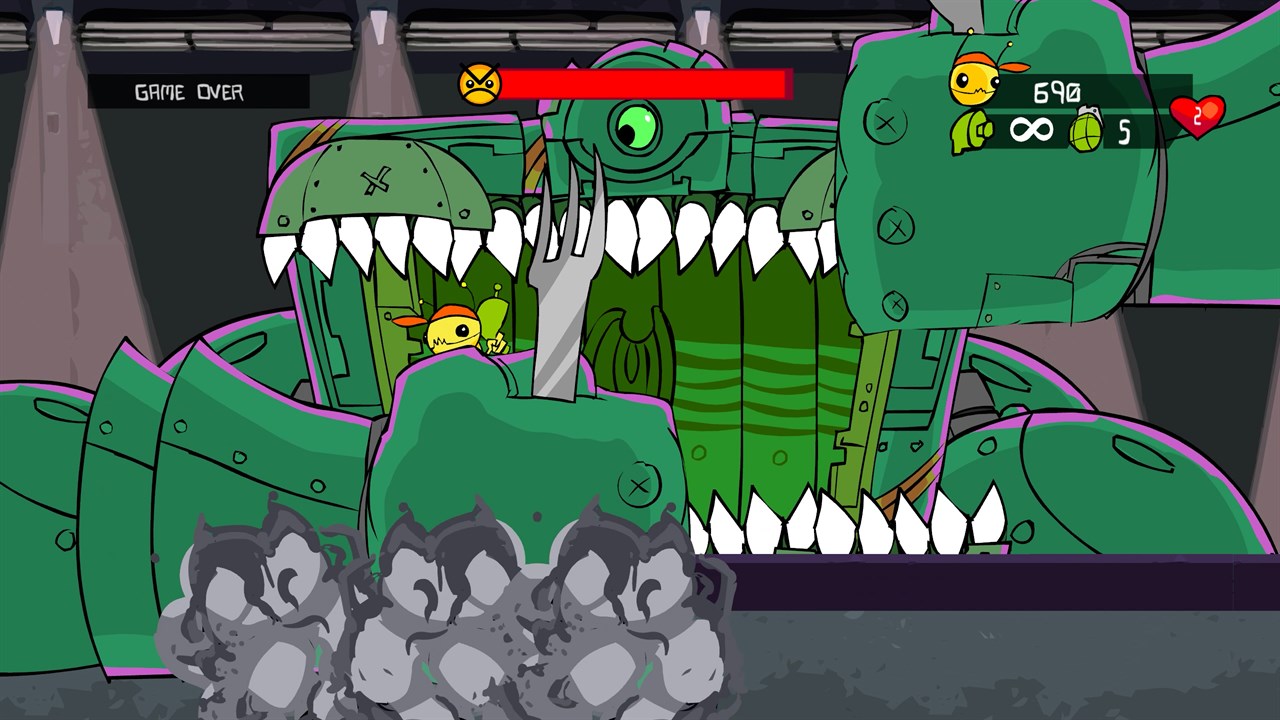 Alien Hominid HD screenshot 1