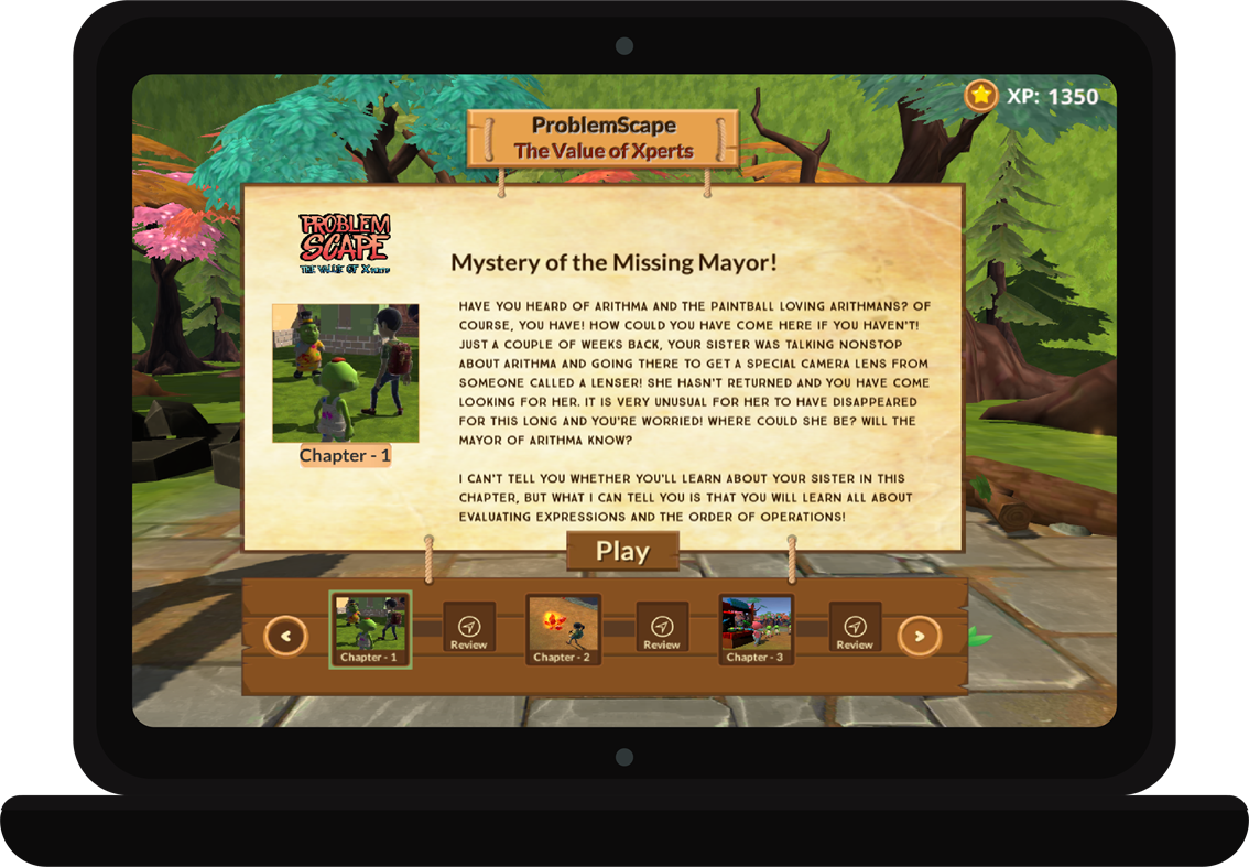 #1. ProblemScape: Value of Xperts (Windows) Podle: RoundEd Learning Inc.