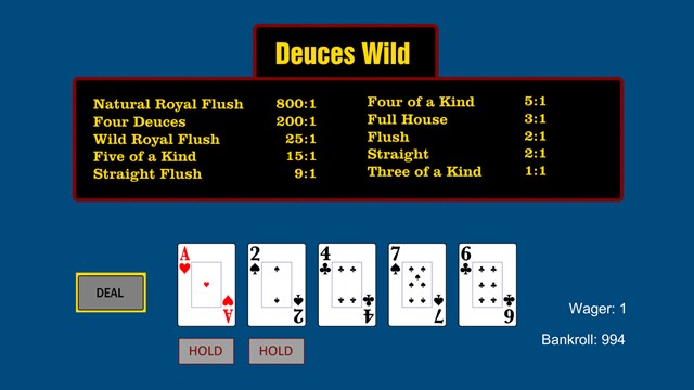 Video Poker 2017 screenshot 2
