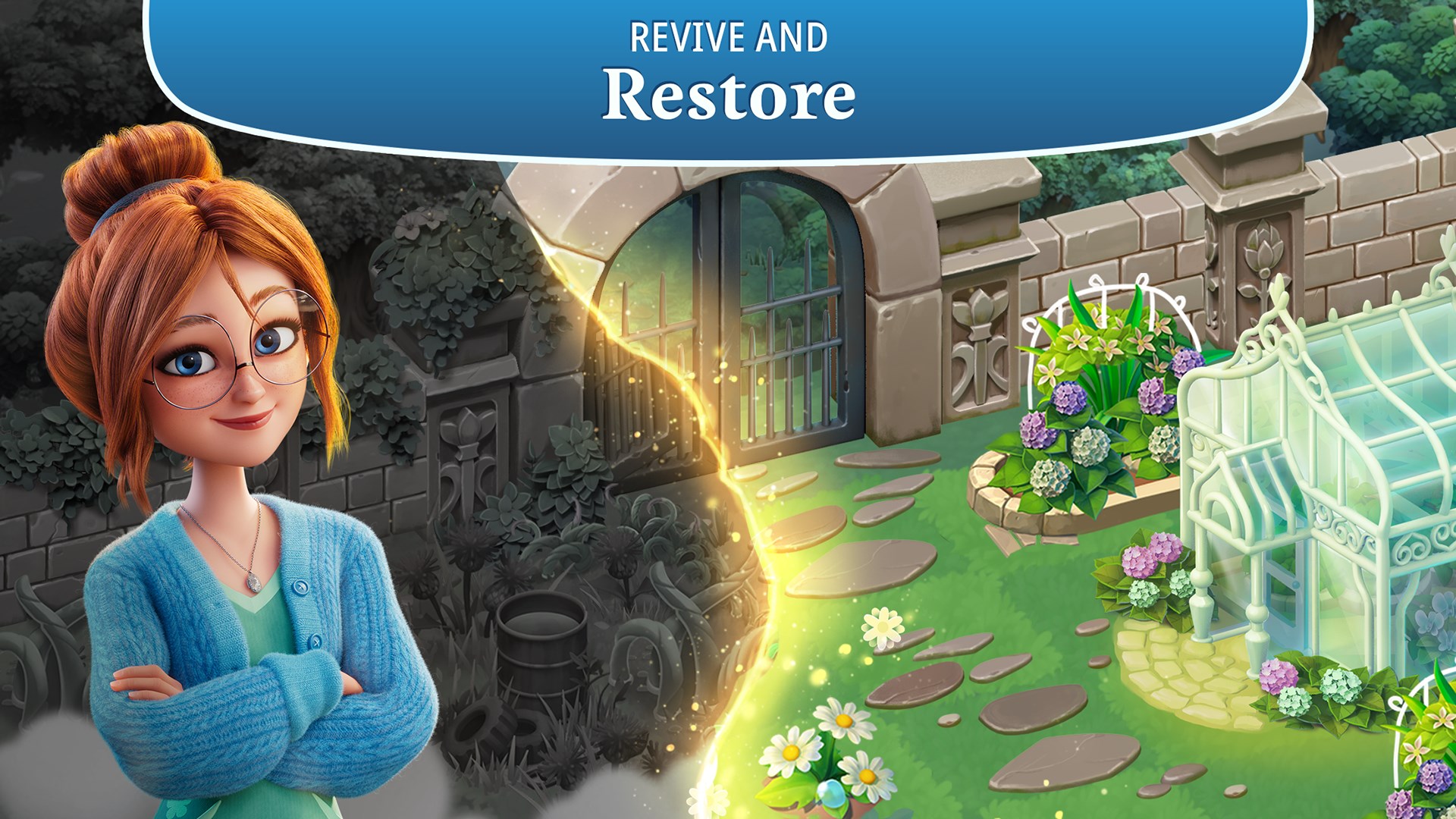 Merge Gardens screenshot