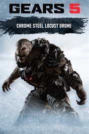 Chrome Steel Locust Drone