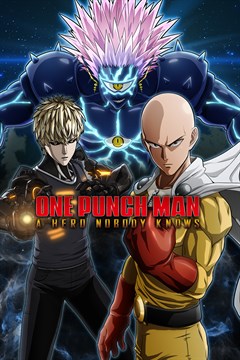 Cover poster for ONE PUNCH MAN: A HERO NOBODY KNOWS