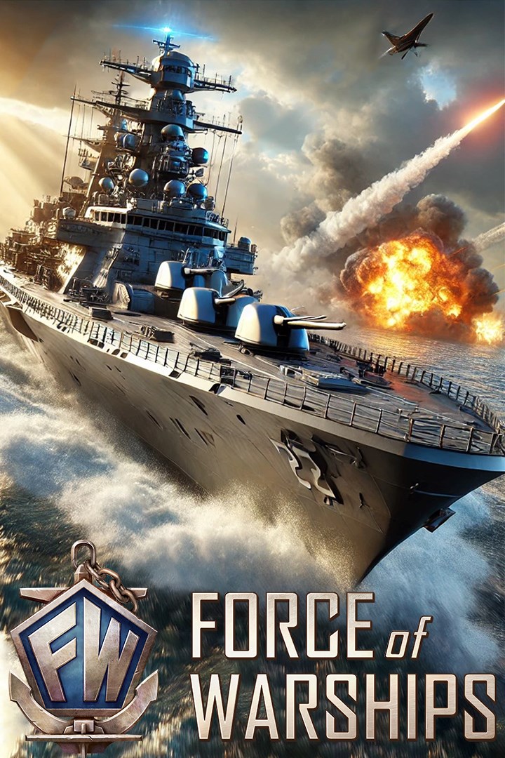 Force of Warships: Battleship game, Naval War Battle image