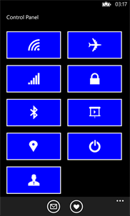 Control Panel screenshot 1