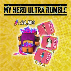 MY HERO ULTRA RUMBLE - 3rd Anniversary Hero Crystals Limited Set A