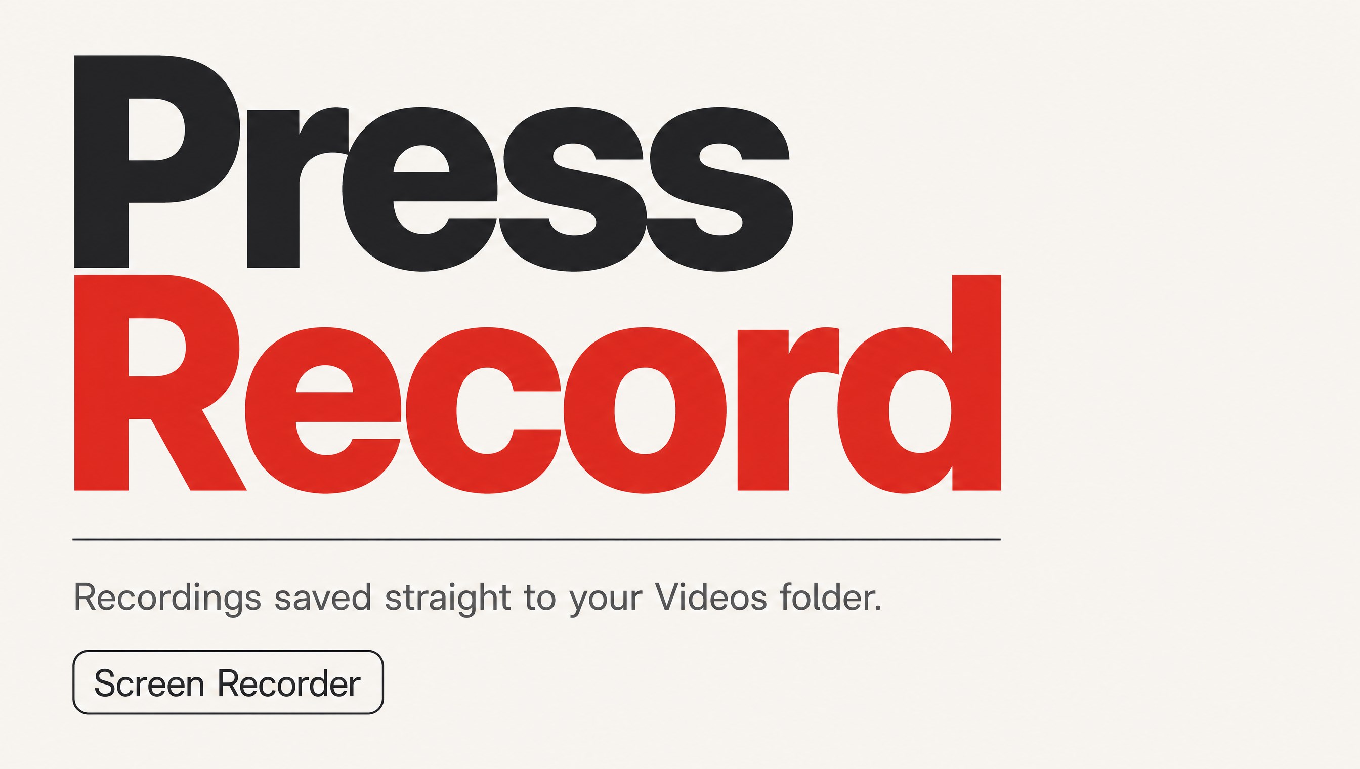Screen Recorder - Record Screen No Watermark screenshot