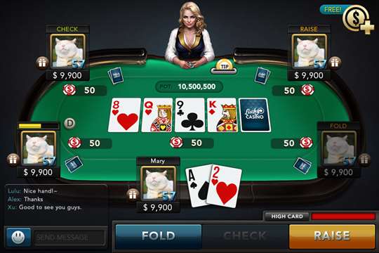 Poker Clan - Texas Holdem Free screenshot 1