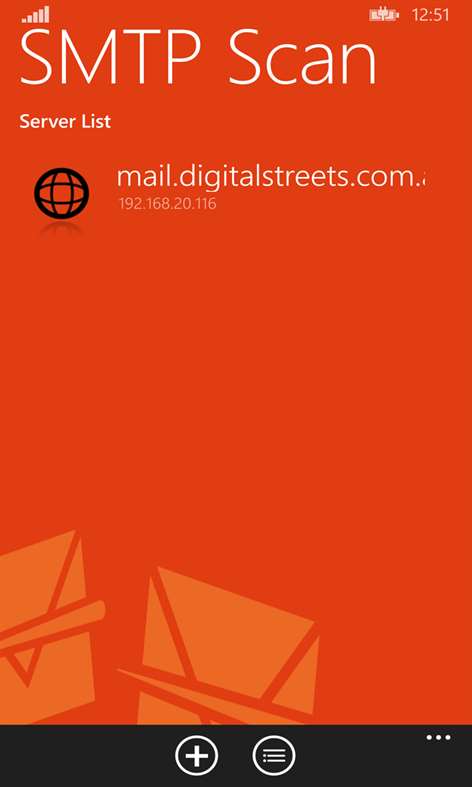 SMTP Scan Screenshots 1