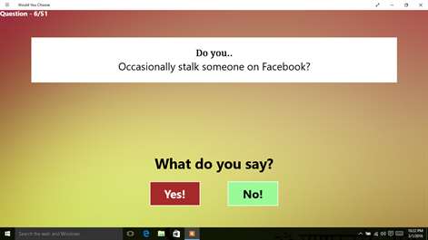 Would You Choose Screenshots 1