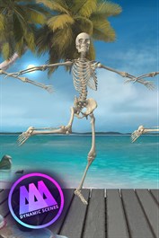 AAA Dynamic Scenes - Tropical Skeleton Dance Dynamic Scene