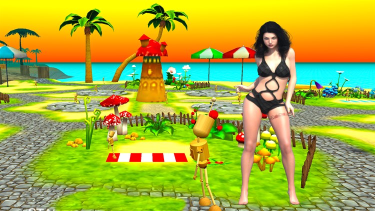 Virtual Black Bikini BeachDancer[HD+] - PC - (Windows)