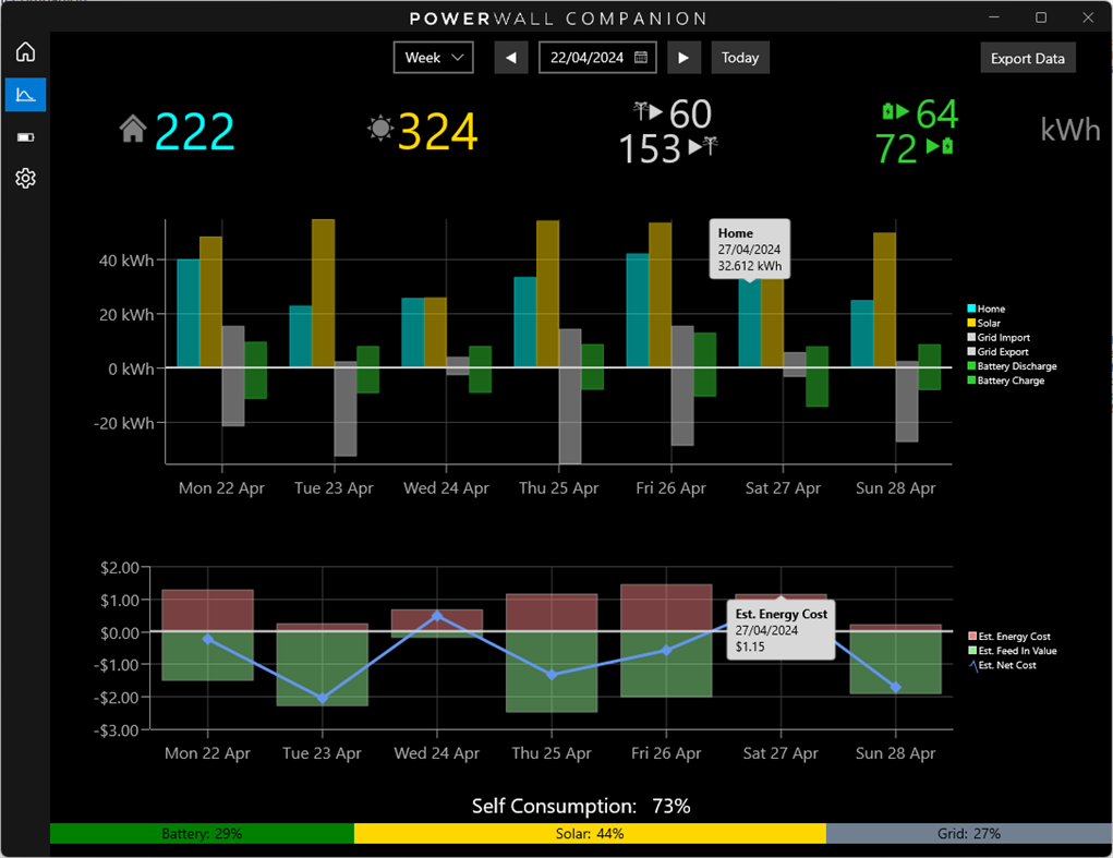 #4. Powerwall Companion (Windows) От: Thirty Hippos