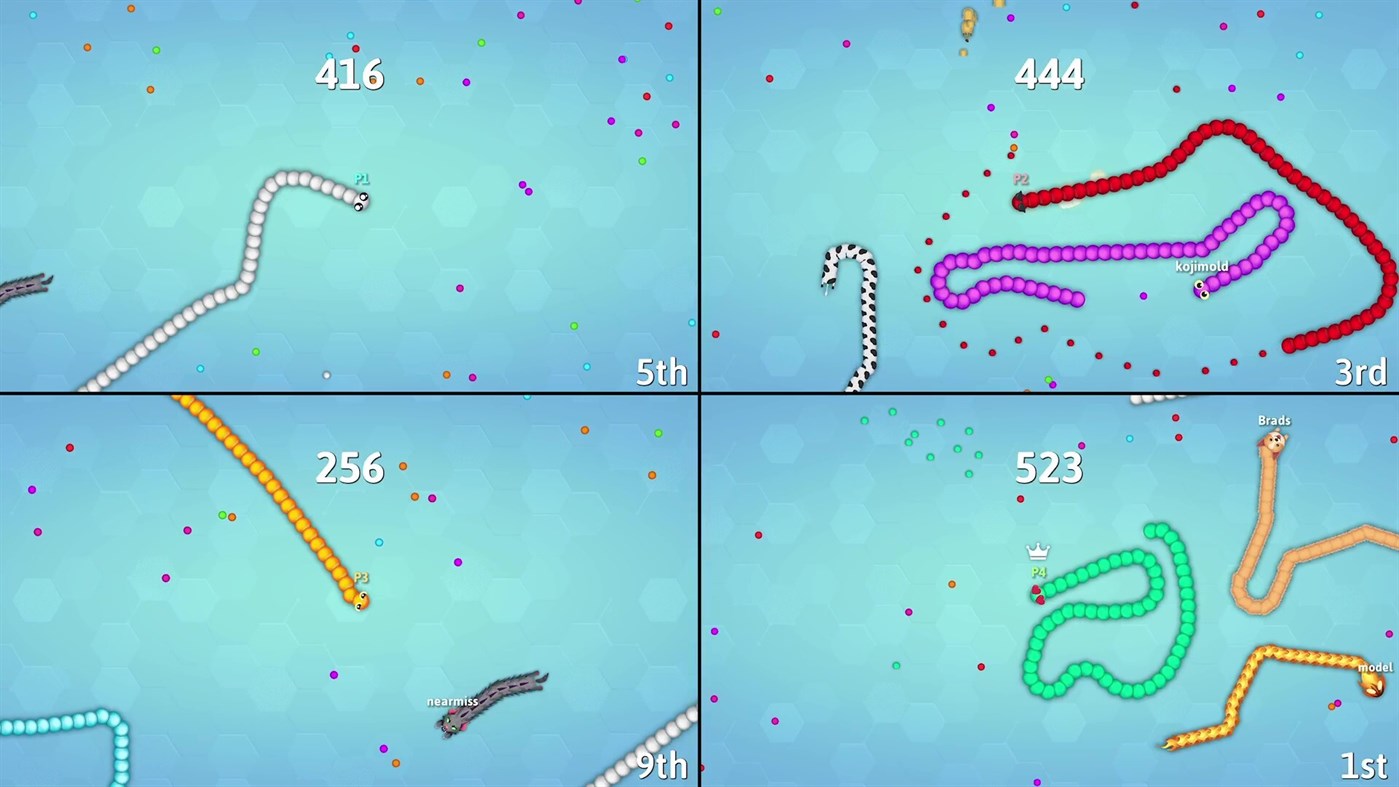 #5. Snake.io (Xbox) By: Kooapps Inc