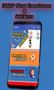Emoji HD Sticker For All Messenger& Gossip Sticker screenshot 2
