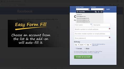 Advance Password Manager Screenshot