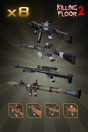Conjunto de skins de armas Ferro-velho MKII