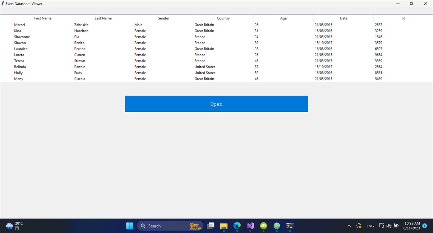 #1. XLS Viewer: XLSX Reader (Windows) 게시자: Hilarious
