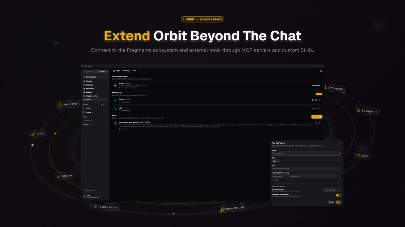 #6. Orbit Code (Windows) Με: Fragments Labs