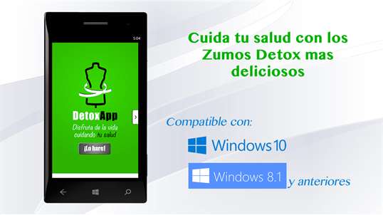 DetoxApp Zumos Detox screenshot 1