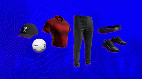 PGA-TOUREN 2K23 Tiger Woods Signature Sunday-paket