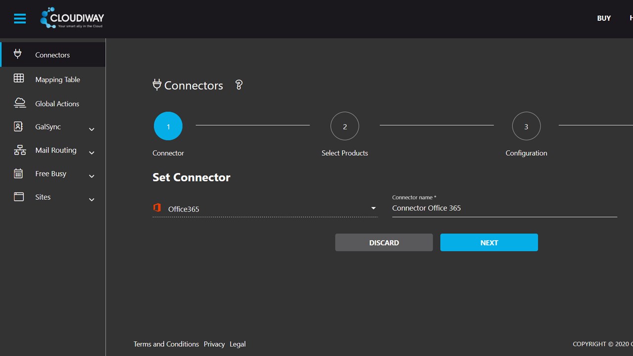 Snapshot 2 of Cloudiway migration tools for Microsoft Teams