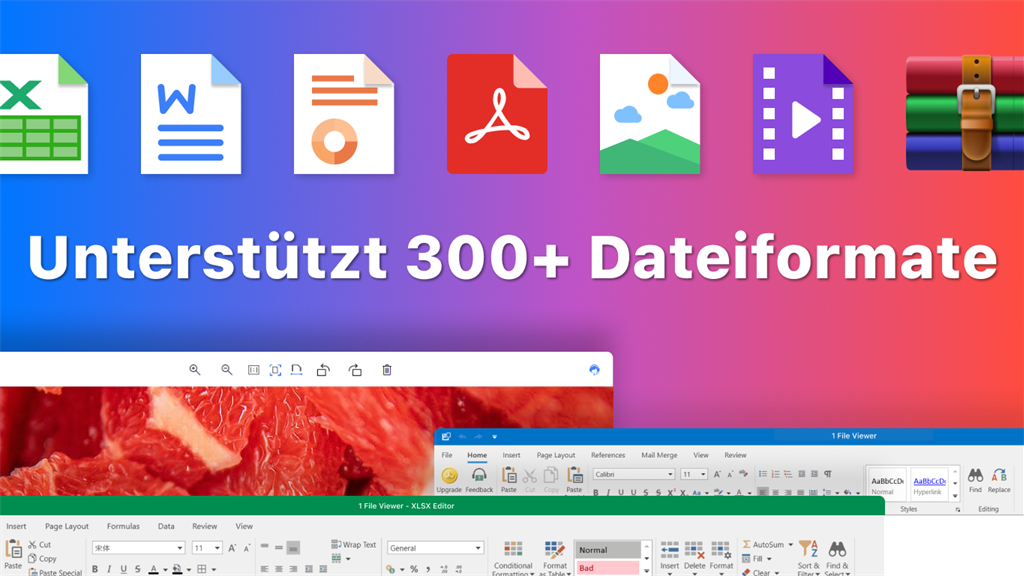 Dateibetrachter: PPTX, DOC & More – Microsoft-Apps