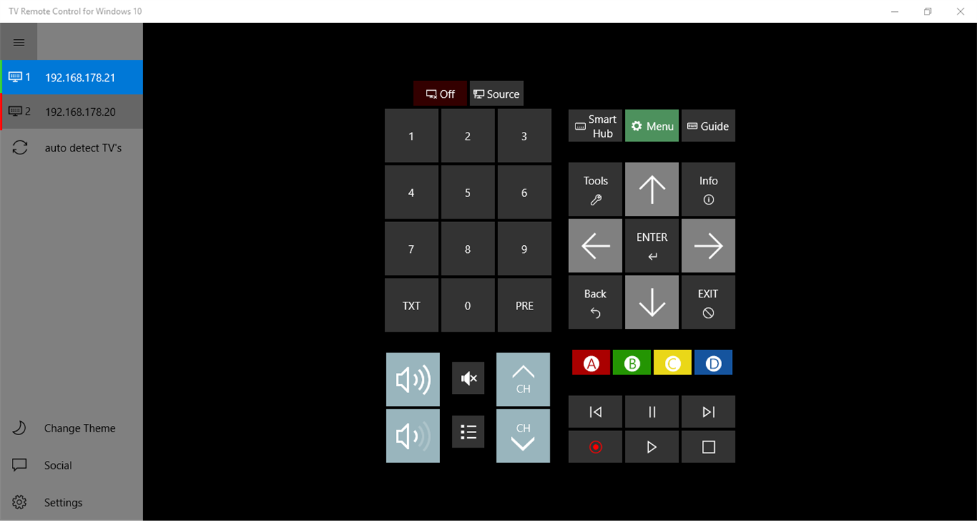 #2. TV Remote Control for Windows 10 (Windows) Von: Flor!an