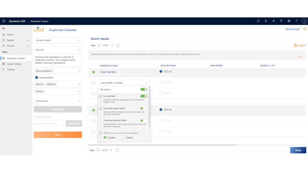 Snapshot 3 of UDS Duplicate Checker