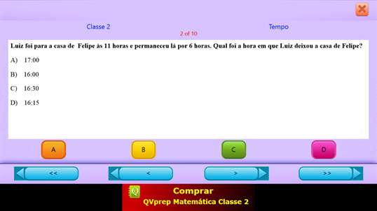 QVprep Lite Matemática Classe 2 screenshot 7