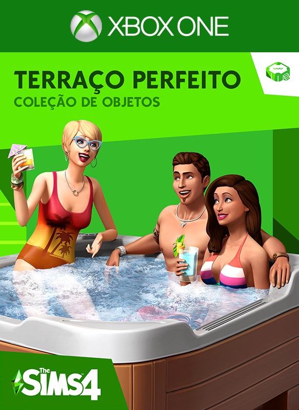 The Sims™ 4 Coleção de Objetos Terraço Perfeito