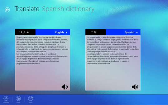 Translator English-Spanish screenshot 3