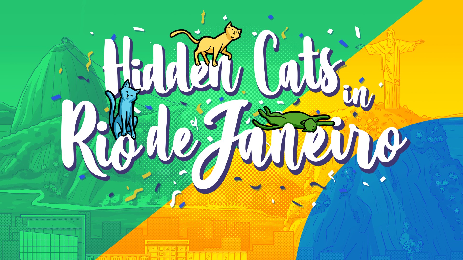 Hidden Cats in Rio de Janeiro
