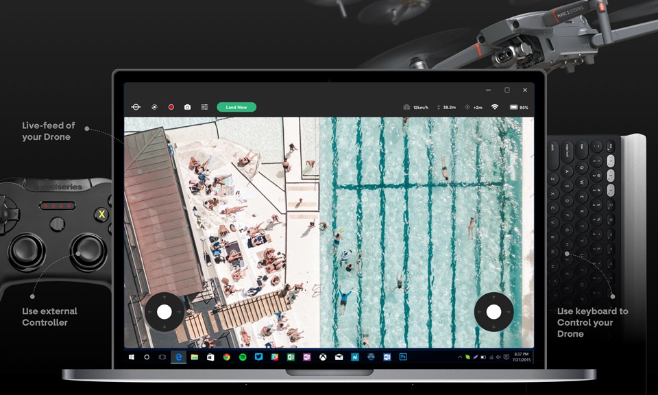 Dji go app for microsoft sale surface