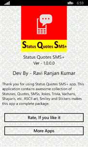 Status Quotes SMS+ screenshot 8