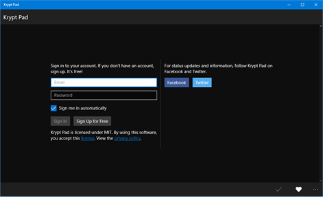 Krypt Pad Screenshots 1