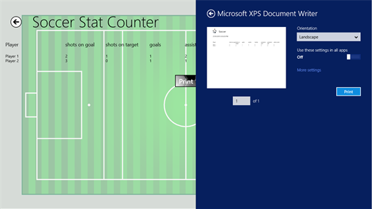 Soccer Stat Counter screenshot 7