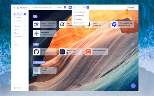 PinDash: Visual Collection Dashboard