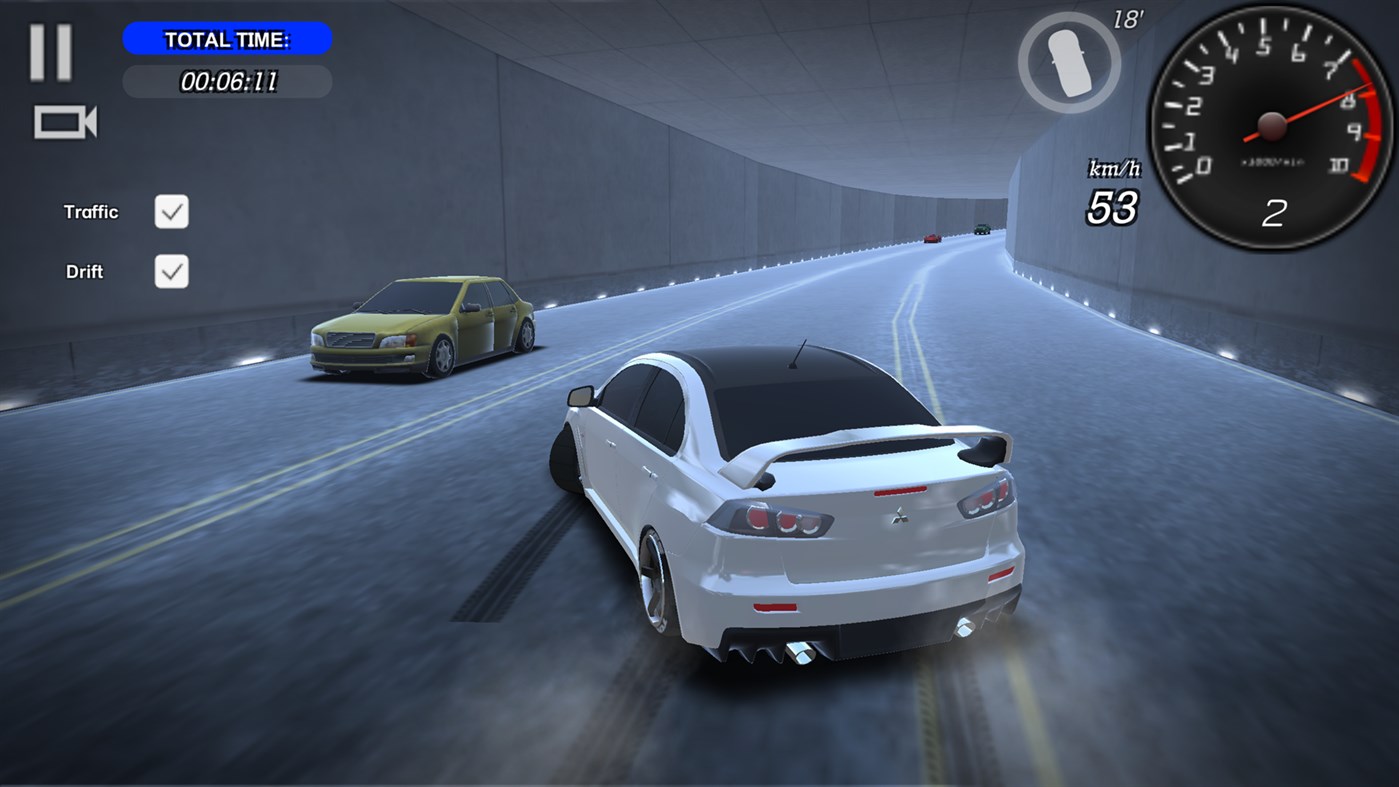 #1. Unreal Drift (Windows) By: Coton Studio