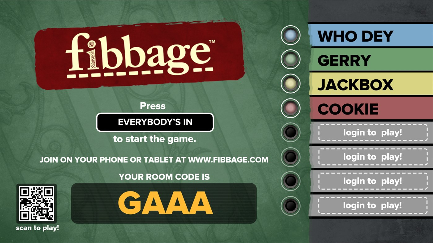 #5. Fibbage: The Hilarious Bluffing Party Game (Xbox) Av: Jackbox Games, Inc.
