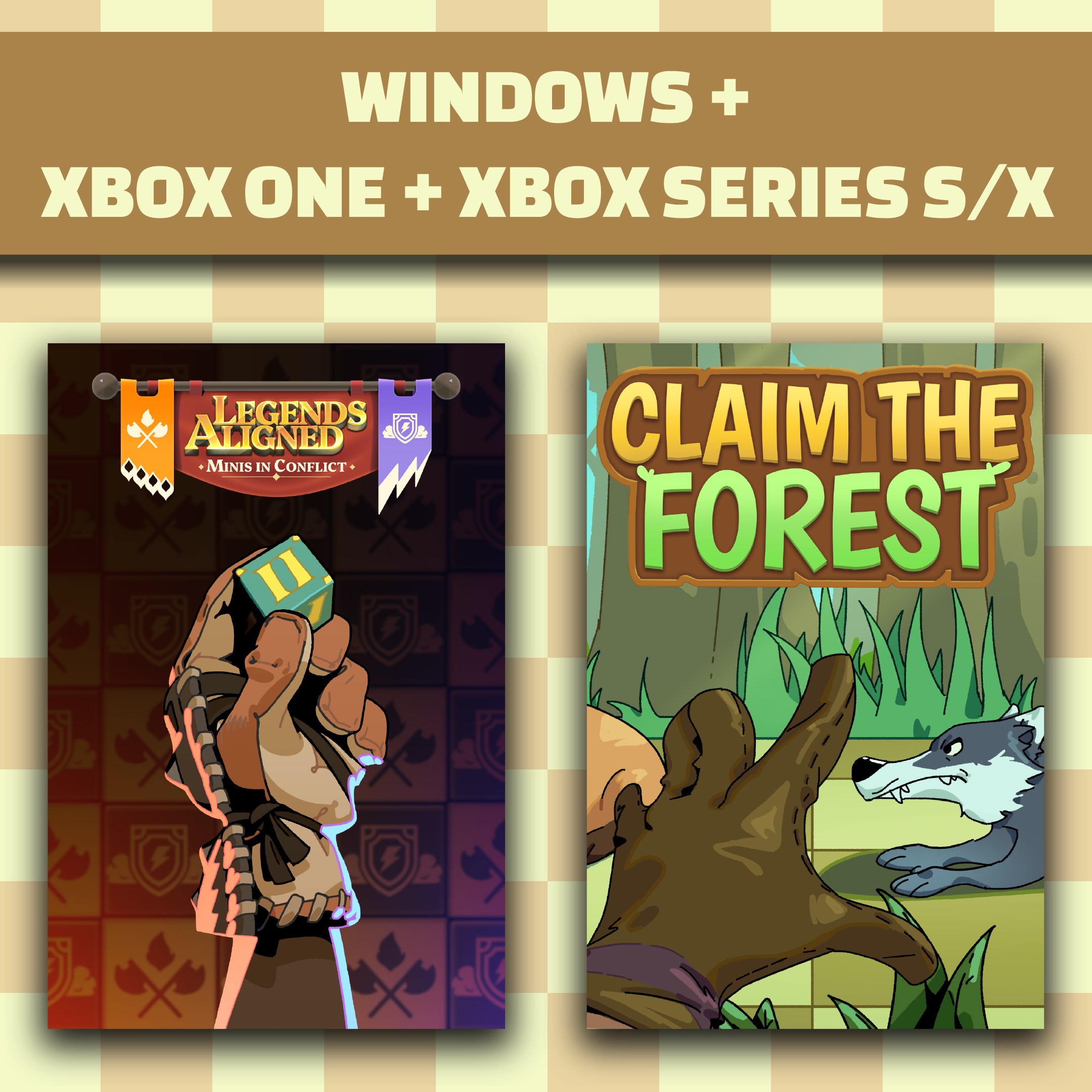 Claim the Forest / Legends Aligned: Minis in Conflict (Bundle)
