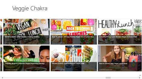 Veggie Chakra: Recipes and Video Guides Screenshots 2