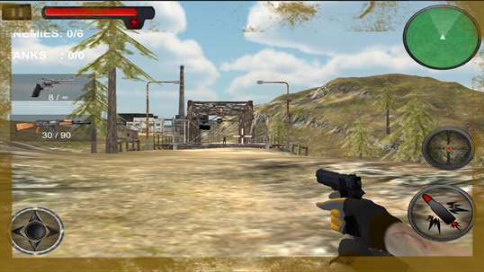 Commando Adventure Defence 3D screenshot 1