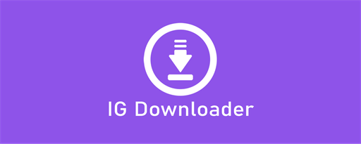 IG Downloader marquee promo image