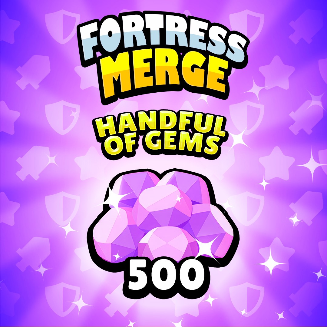 Fortress Merge: Handful of Gems - 500