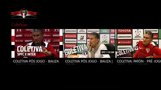 Sao Paulo Futebol Clube screenshot 3