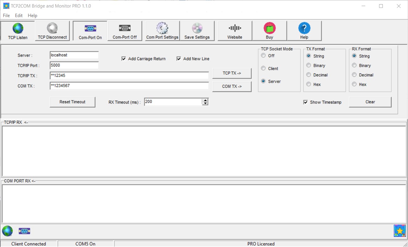 #6. TCP2COM Bridge & Monitor PRO (Windows) 来自: Audiosdroid